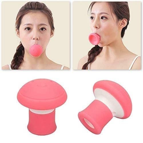 V-Shape Facial Exercise Tool – Jaw & Face Muscle Trainer, Double Chin Massage Roller, Skin Firming & Facial Lifting Tool