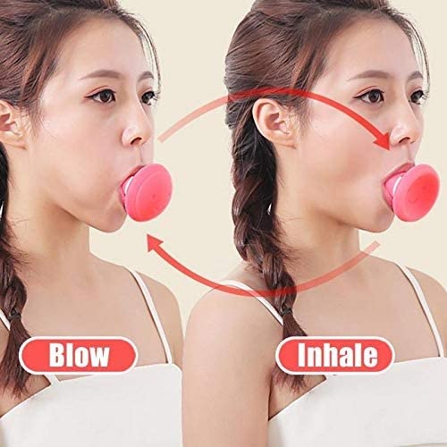 V-Shape Facial Exercise Tool – Jaw & Face Muscle Trainer, Double Chin Massage Roller, Skin Firming & Facial Lifting Tool