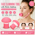 V-Shape Facial Exercise Tool – Jaw & Face Muscle Trainer, Double Chin Massage Roller, Skin Firming & Facial Lifting Tool