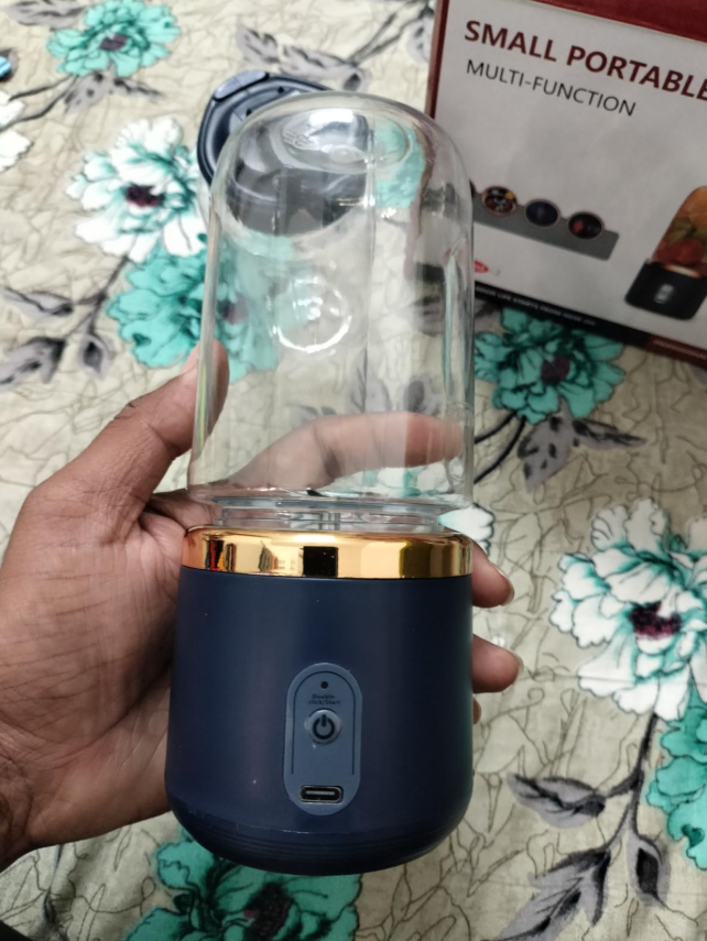 Portable Blender l USB Rechargeable | Powerful 6-Blade Personal Smoothie & Juice Maker