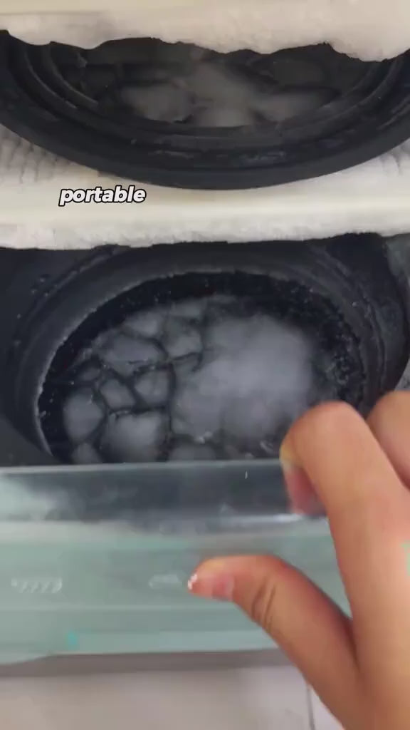 2-in-1 Ice Face Bowl with Built-In Ice Tray | Refreshing, Portable & Reusable
